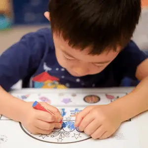 como ensinar desenho para criança