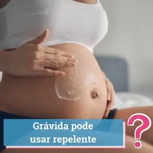 gravida pode usar repelente