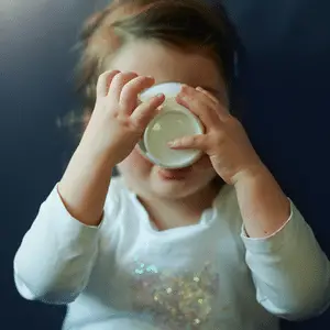 chá de camomila para bebê