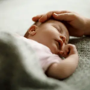 é normal bebê sorrir dormindo