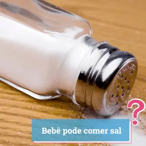 bebe pode comer sal 