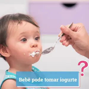 bebe pode tomar iogurte 